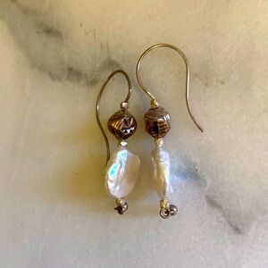 Chan Luu Pearl earrings